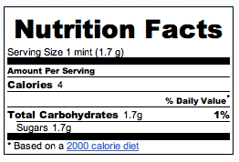 Certs (via <a href="http://caloriecount.about.com/calories-cadbury-adams-certs-i108963">caloriecount</a>)